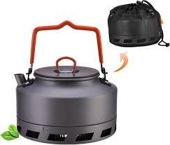 Tentock Snelverwarmende Camping Waterketel 1L
