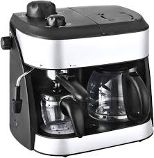 Kalorik 2-in-1 Koffie- en Espressomachine met 2 Glazen