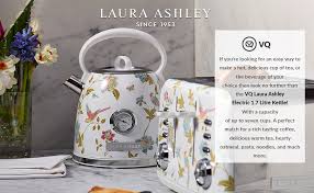 Laura Ashley Elveden Witte Draadloze Waterkoker van VQ