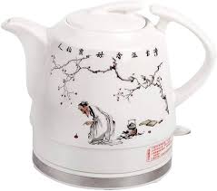 Retro Keramische Waterkoker Theepot 1.2L