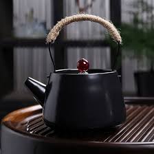 Keramische Theepot met Filter en Warmtefunctie