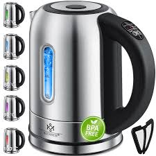 KESSER® Elektrische Waterkoker 2200 W RVS 1