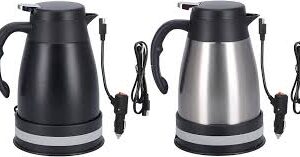 Auto Elektrische Waterkoker 24V - 1200ml Roestvrij Staal